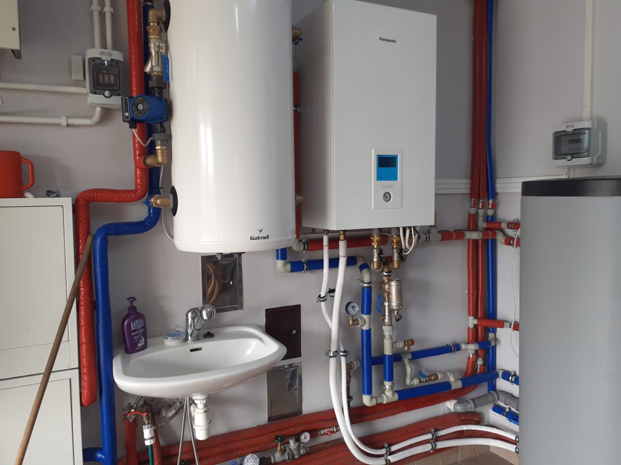 Pomieszczenie techniczne EkoEnergia Polska - Kielce