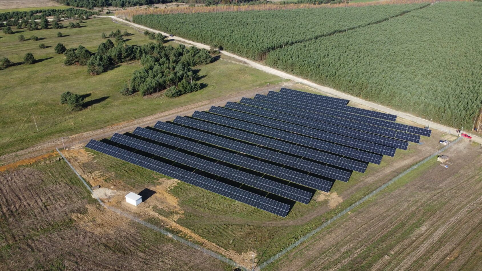 Farma fotowoltaiczna w miejscowości Młyny - 1 MW